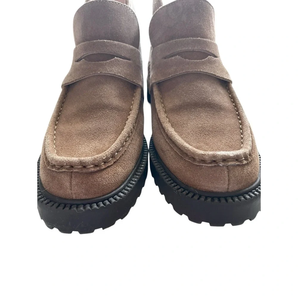 J. CREW Lug Sole Loafer‎ Boots